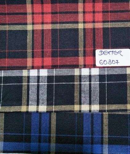 Multi Colour Checks Cotton Twill Fabric GSM 150 200 GSM At Rs 105