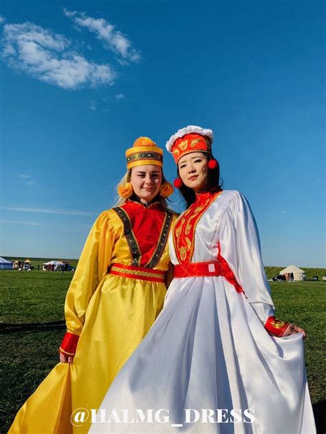 Traditional Kalmyk Costume Альтернативная мода Одежда Наряды