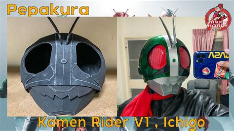 Cosplay Kamen Rider Ichigo Helmet Thai Youtube