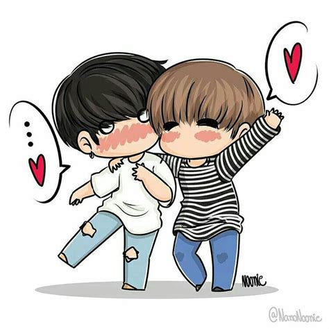 Vkook Story Collection Kiss Fanarts Taekook Pinterest Bts E Bts