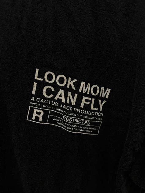 Travis Scott Travis Scott Look Mom I Can Fly Tee Gem