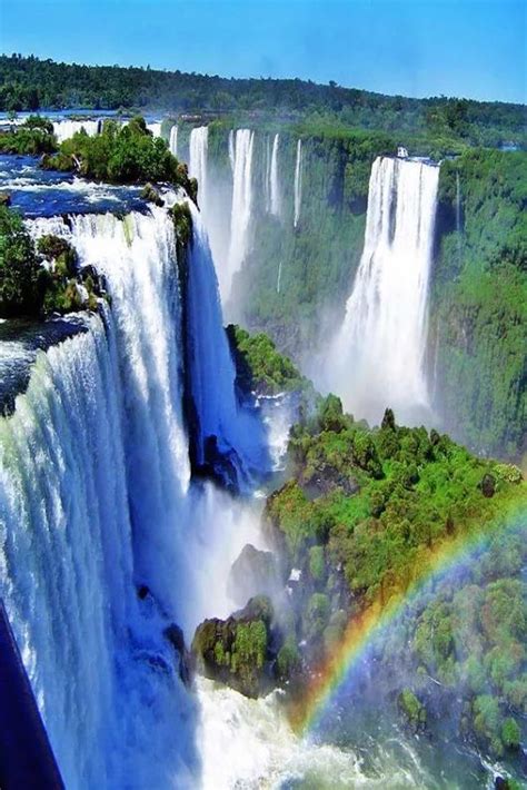 CATARATA DE IGUAZU ARGENTINA Paisaje de fantasía Hermosos paisajes