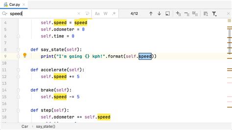 Find And Replace In File PyCharm Documentation