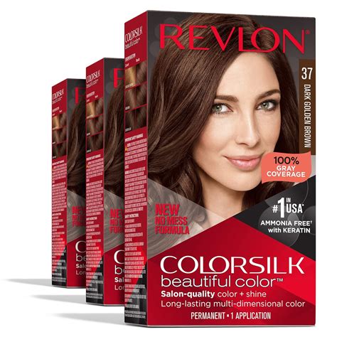 Revlon Tinte Permanente Para El Cabello Colorsilk Con Cobertura 100