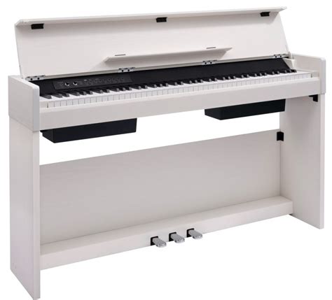 Eleganza E Suono Nel Pianoforte Digitale Compatto Medeli CP203 WH