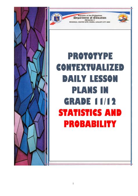 Probability And Statistic I Prototype Contextualized Daily Lesson