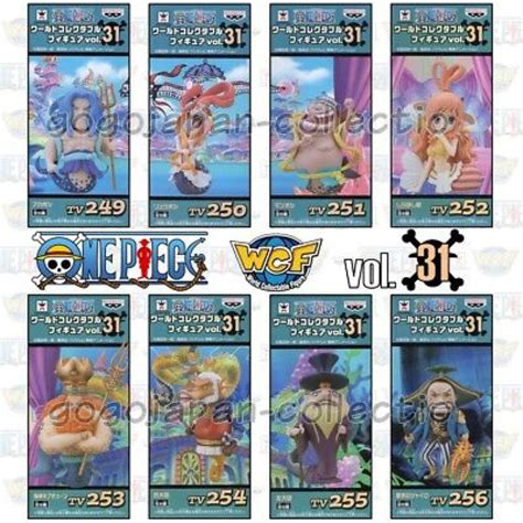 Banpresto Wcf One Piece Vol31 Tv249 Tv255 8 กล่อง วันพีช ของแท้