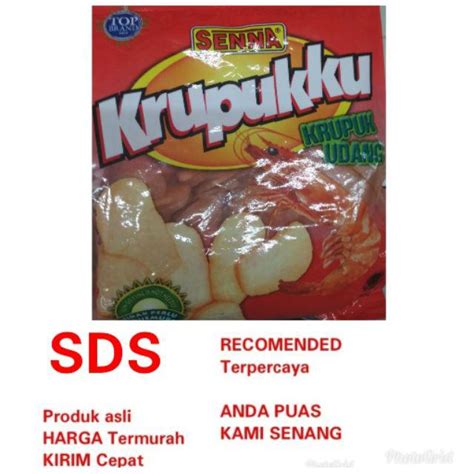 Jual Krupukku By Senna Kerupuk Udang Ikan Bawang 500gram Shopee