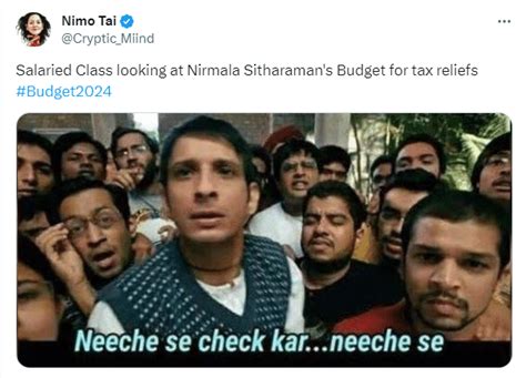 Budget Memes Jaisa Chal Raha Hai Chalne De Middle Class Memes Go