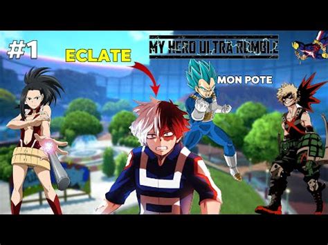 JE VAIS PÉTER MON CRÂNE SUR CE JEU MyHeroUltraRumble 1 YouTube