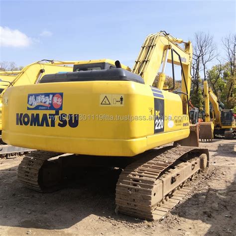 Original Japan Komatsu Pc220 7 C210lc 7 Used Excavator Crawler Used