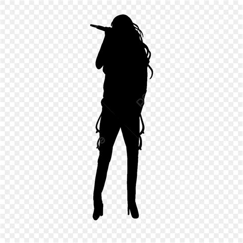 Country Singer Silhouette PNG Transparent, The Singer Incited Country ...