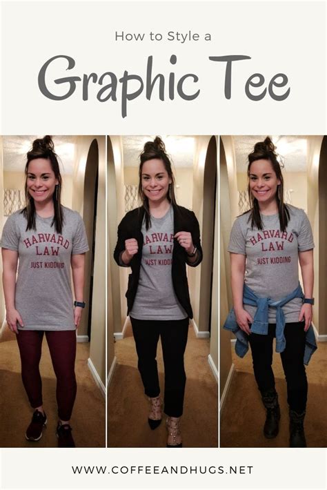 How To Style A Graphic Tee Graphic Tees Tees Fashion