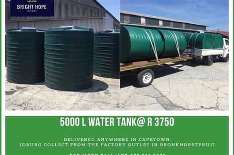 5000 L Water Tank Available In Cape Town And Johan Water Tank Stands