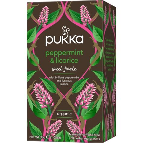 Köp Pukka Peppermint And Licorice 20 Tepåsar På