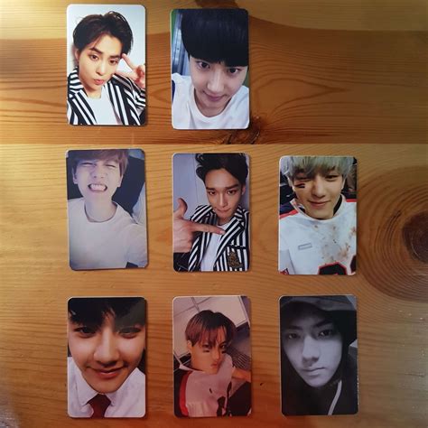 Jual Ready Stock Exo 2nd Album Repackaged Love Me Right Official Photocard M Chinese Ver