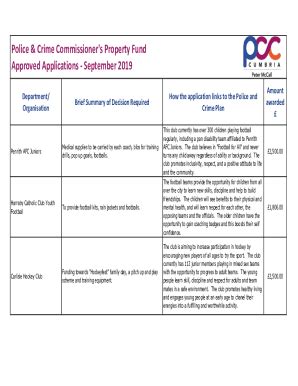 Fillable Online Cumbria Pcc Gov Phoenix Police Public RecordsCustomer