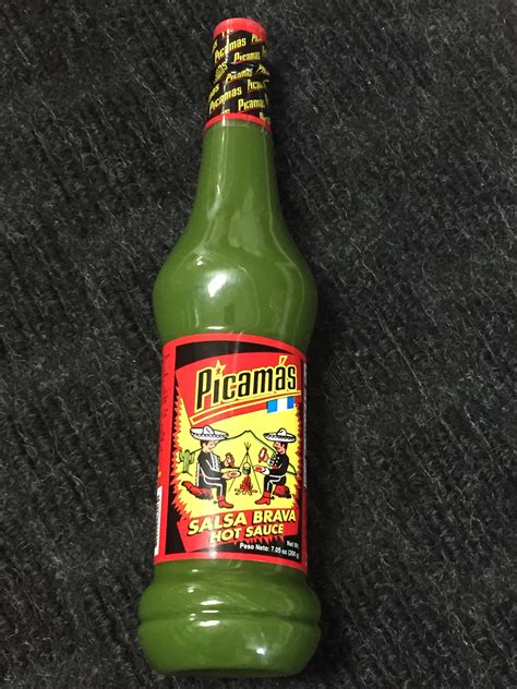 Picamas Salsa Brava Hot Sauce 7 05oz 200g Guatemala