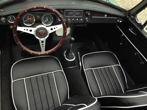 66 MGB Roadster Interior | Classic Car Stock Interior