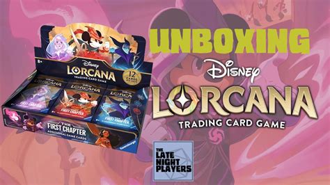 Unboxing Disney Lorcana Fresh From GenCon 2023 YouTube