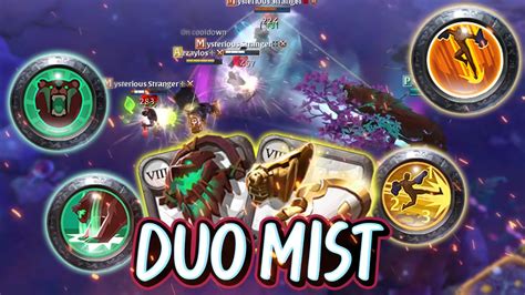 Albion Online Duo Mist 2 Dps หมัดหมีคำราม Good Build Fists Of Avalon