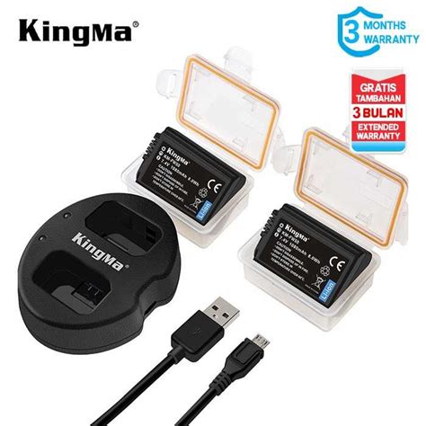 Jual Baterai Kit Kingma Sony Np Fw Pack Dual Charger