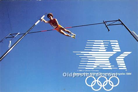 Pole Vault, Los Angeles 1984 Olympics Los Angeles, California, CA, USA ...