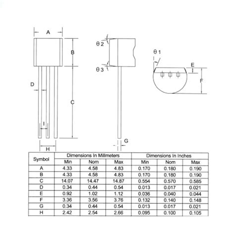 C1815 Transistor Pinout Datasheet Features Equivalent 40 Off