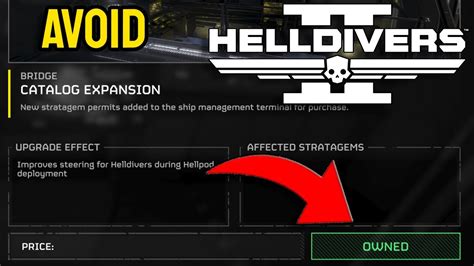 Helldivers Purchasing New Catalog Expansion Update Avoid This Now