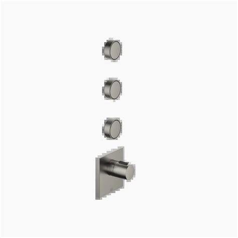 Cyo Brushed Dark Platinum Shower Faucets Xtool Thermostat Module With 3 Valves 12