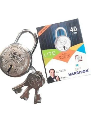 With Key Home Harrison SS Round Padlock Padlock Size 40 Mm Polished