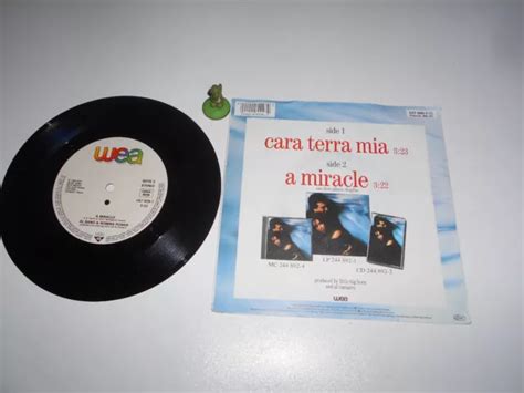 AL BANO Romina Power Cara Terra Mia 1989 Vinyl 7 Inch Single Vg