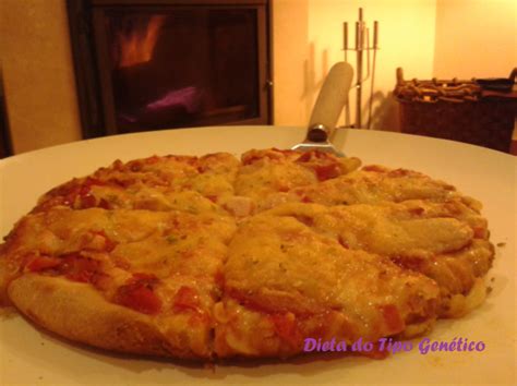 Dieta do Tipo Genético Genotype Diet Pizza mozzarella sem glúten e