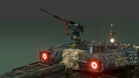 Tank T-90 3D Model - TurboSquid 2196653