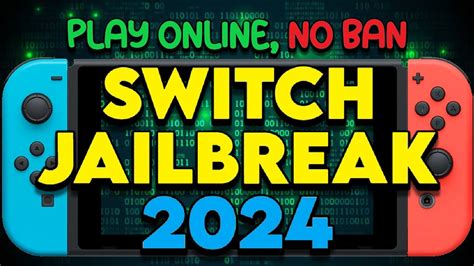 Switch Jailbreak 2024 PLAY ONLINE NO BAN Hack CFW EmuNAND Install