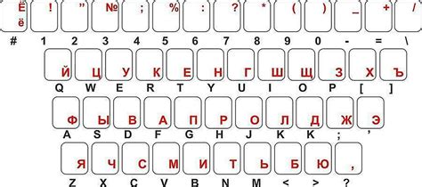 Sticker sticker Russian keyboard cyrillic alphabet letter computer ...