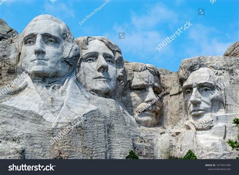 Mount Rushmore Close Presidents Stock Photo 1477831490 | Shutterstock