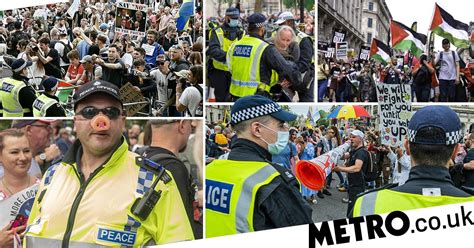 23 Arrested As Tens Of Thousands March Through London For Series Of