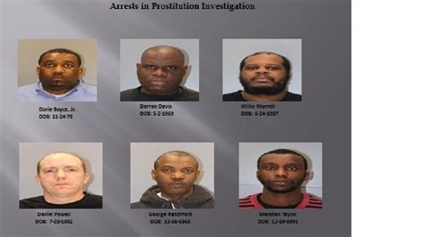 Six Arrests Made In Prostitution Sting In Columbia Wach