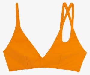 Elias Bikini Top Marigold Araks Women Elias Bikini Top PNG Image