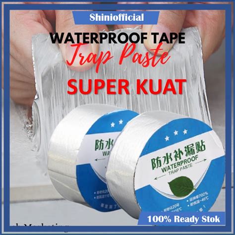 Jual Lakban Aluminium Foil Butyl Rubber Waterproof Tape Lakban