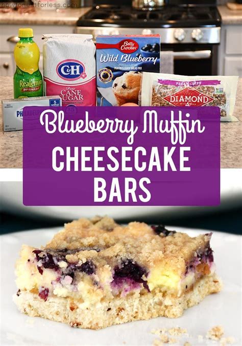 Blueberry Muffin Cheesecake Bars Recipe Easy To Make Recipe