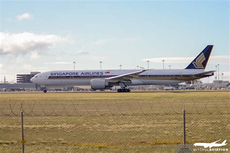 Singapore Airlines 9V SWH Boeing 777 312 ER Melbour Flickr