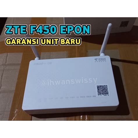 Jual EPON ZTE F450 V3 ROUTER WIFI Murah Bergaransi Shopee Indonesia