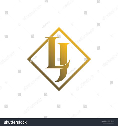 Letter Lj Luxury Logo Design Vector Stock Vector (Royalty Free ...