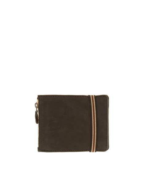 Lyst - River Island River Island Strap Wallet in Black for Men