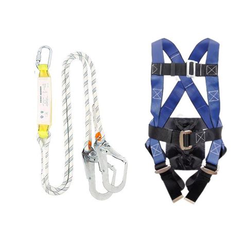 Full Body Harness Pro Double Big Hook Absorber Safety Harness Panjat