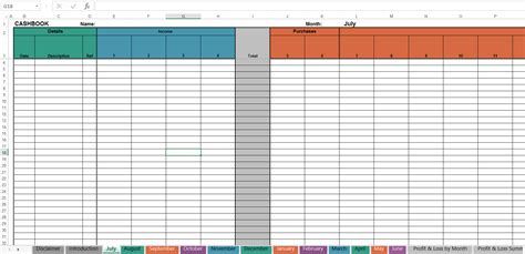 Simple Cash Book Spreadsheet — db-excel.com