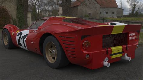 D Model Ferrari P Vr Ar Low Poly Cgtrader