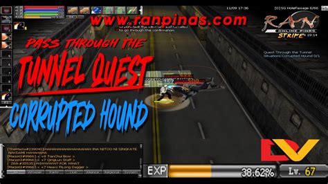 PASS THROUGH TUNNEL QUEST CORRUPTED HOUND RAN ONLINE PINAS